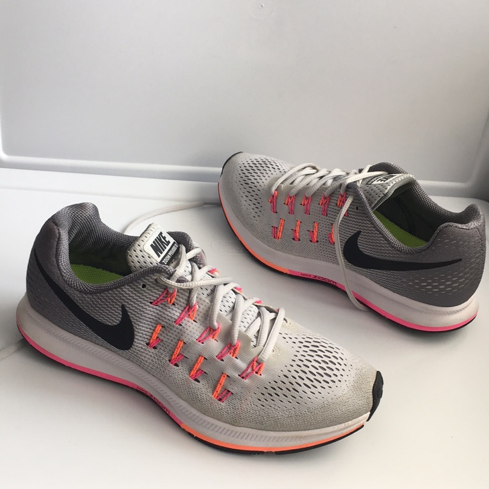 Nike Zoom Pegasus 33 knitted athletic sneakers - Picture 5 of 8